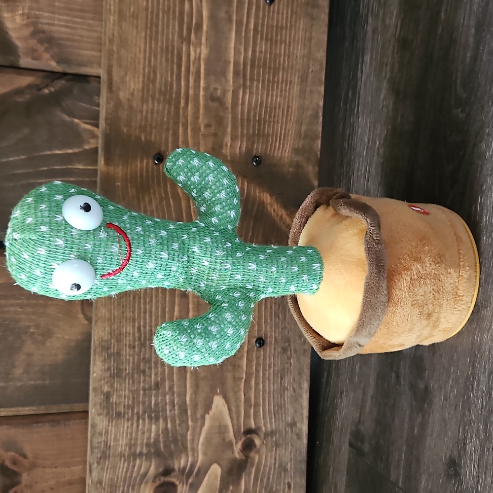 Dancing Cactus Toy | Repeats What You Say | Plays Music